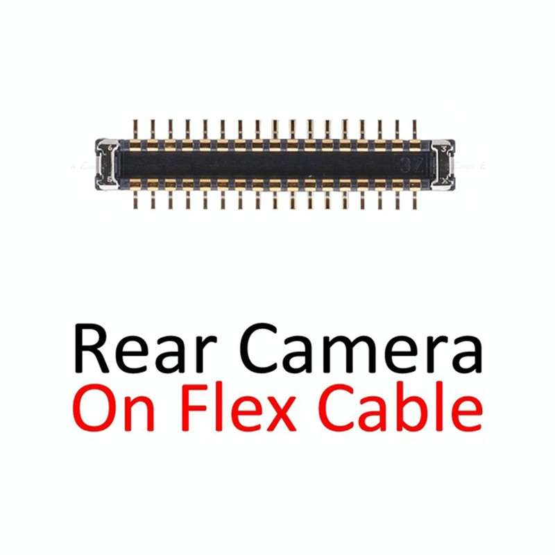 Rear Back Camera FPC Connector On Flex Cable for iPhone 6s / 6s Plus