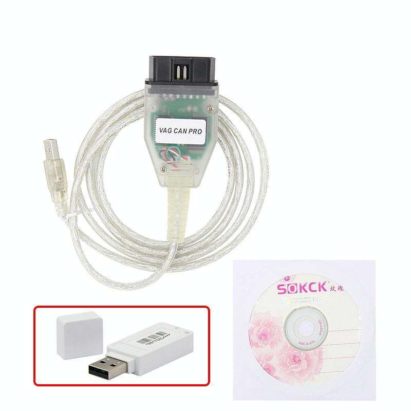 For Volkswagen / Audi VCP CAN PRO Diagnostic Cable Tools with Dongle