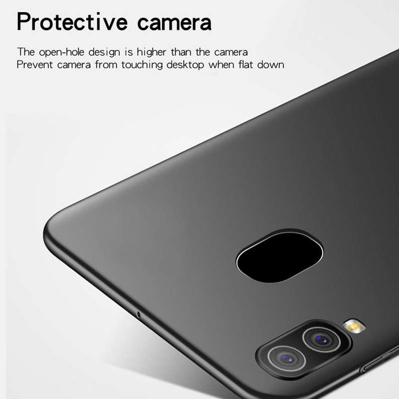 MOFI Frosted PC Ultra-thin Hard Case for Galaxy A20 / A30 (Black)