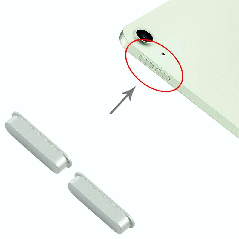 Volume Control Button for iPad Air 4 10.9 inch 2020 A2316 A2324 A2325 A2072 (Green)