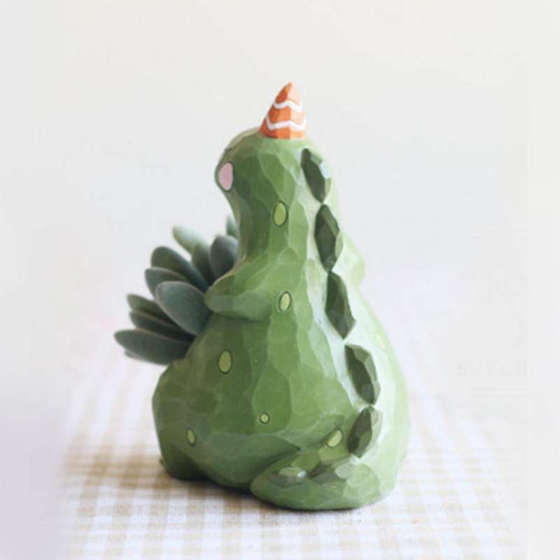 Lovely Home Garden Office Resin Cartoon Animal Shaped Plant Flower Pot Decoration Animal Flower P...