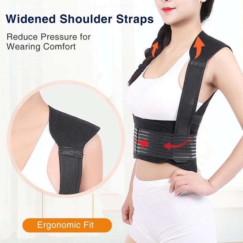 HailiCare Household Neck Back Waist Protector Waistcoat Warm Vest Protective Gear with Magnet The...