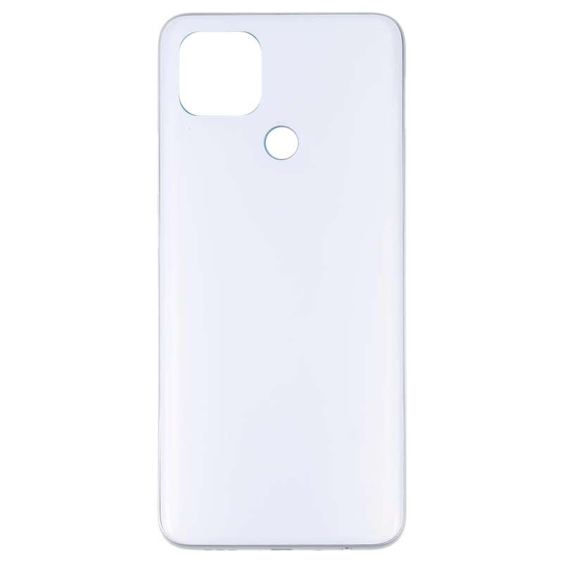For OPPO A15/A15S/A35 Battery Back Cover with Middle Frame (White)