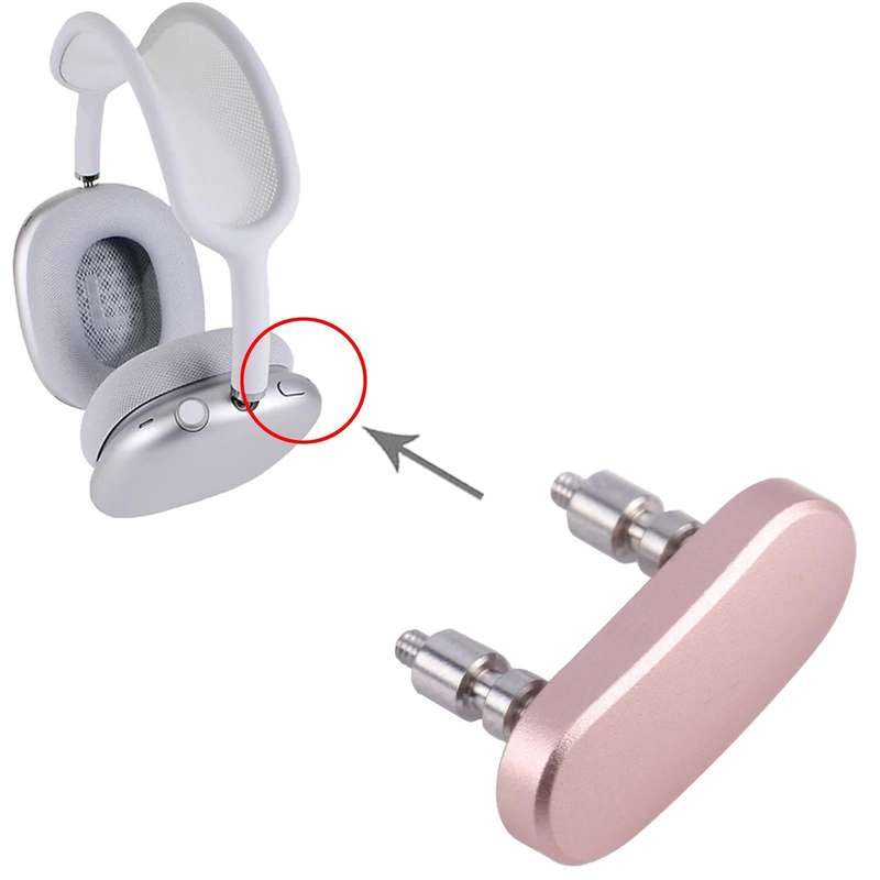 For AirPods Max Side Button (Pink)