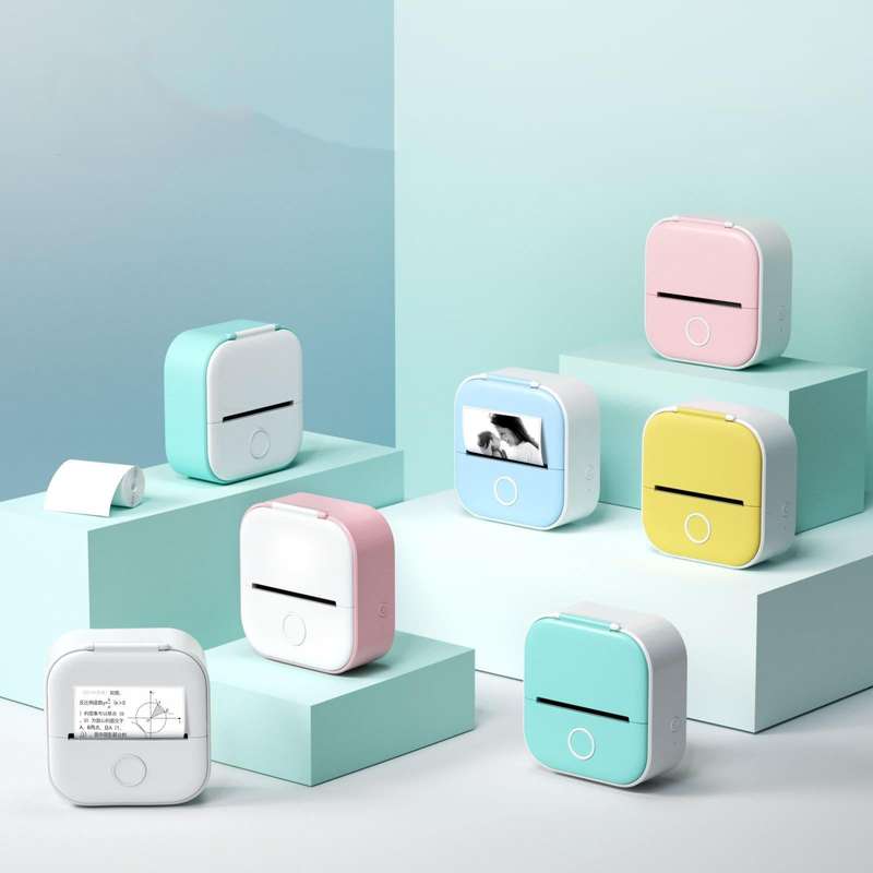 Phomemo T02 Standard Error Mini Pocket Small Portable Bluetooth Phone Photo Label Thermal Printer...