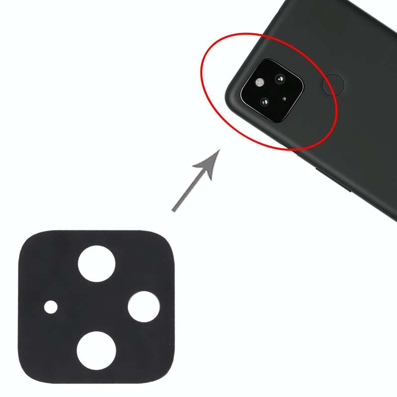 For Google Pixel 4a 5G 10 PCS Back Camera Lens