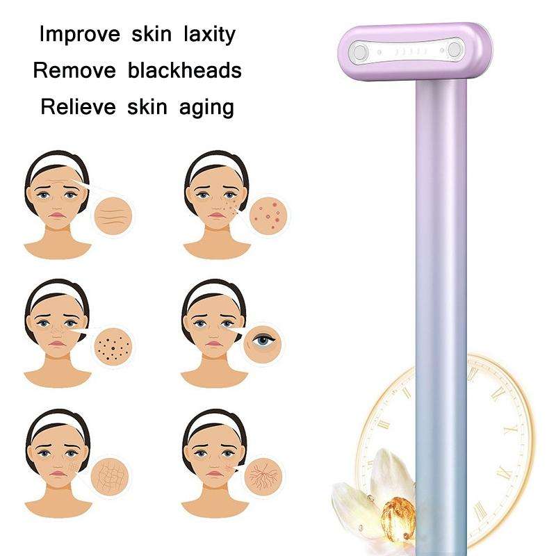 Micro-current Iontophoresis Eye Massage Beauty Instrument(English)