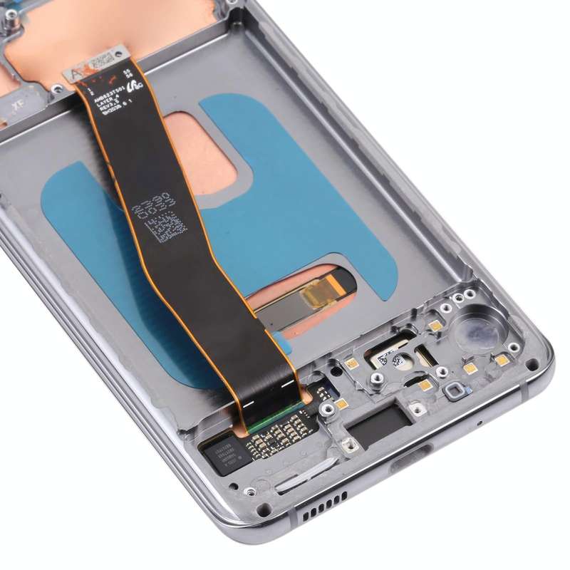 Original Dynamic AMOLED Material LCD Screen and Digitizer Full Assembly with Frame for Samsung Ga...