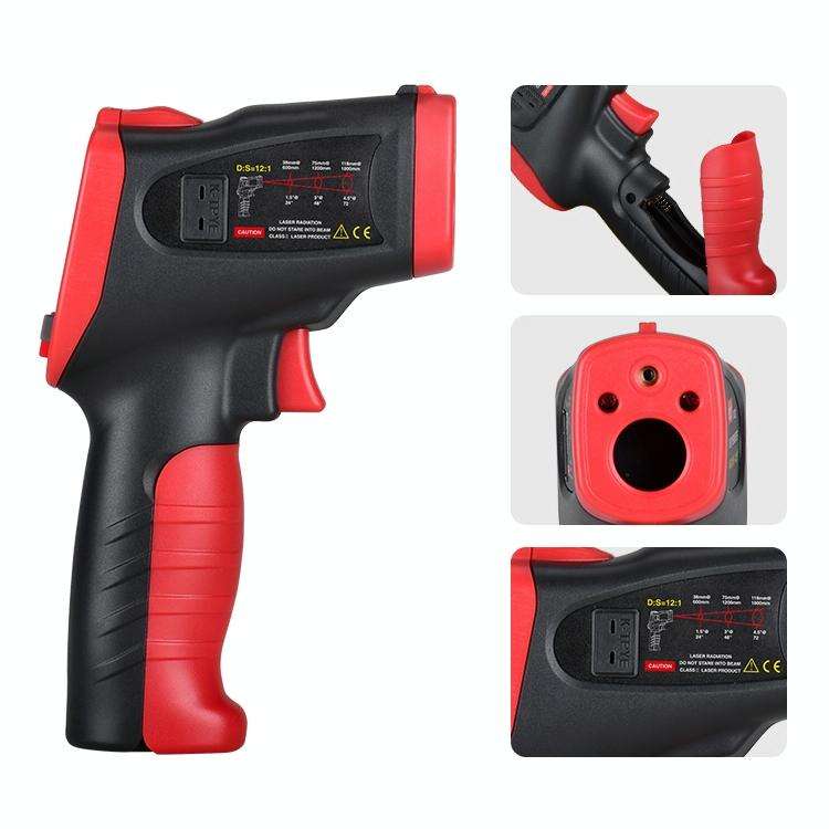 Wintact WT323A -50 Degree C~650 Degree C Handheld Portable Outdoor Non-contact Digital Infrared T...