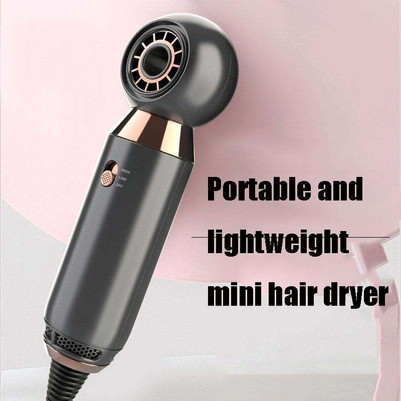 Mdjc-806 Travel Leafless Mini Hair Dryer Hotel Wall-Mounted Hair Dryer(UK Plug)
