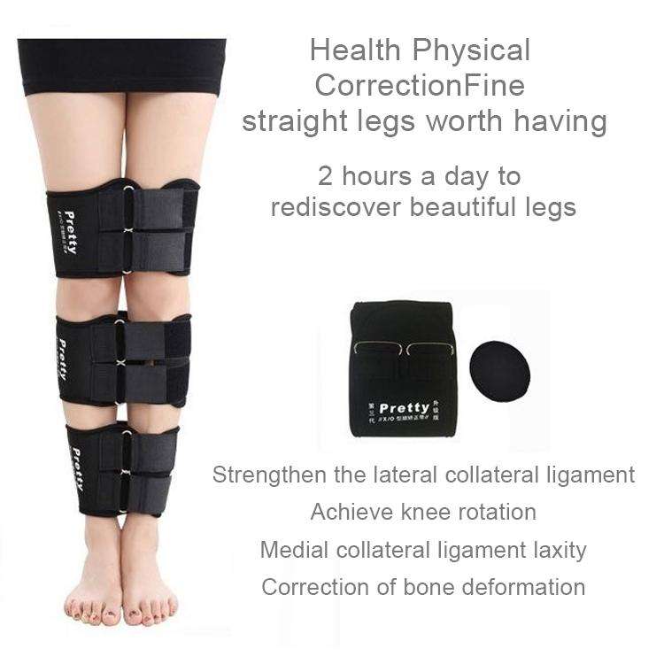 3 PCS/Set Leg Posture Corrector O/X-type Bowlegs Orthotic Bandage Straightening Belt Band, Size: ...