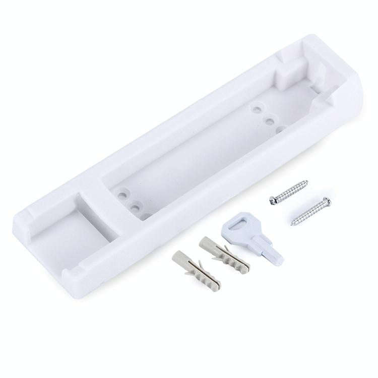 Wall-mounted Plastic Manual Single-head Soap Box Hotel Soap Dispenser, Style:Matt