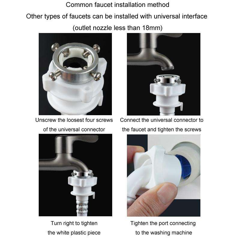 Fully Automatic Washing Machine Water Inlet Hose Adapter, Length: 4m