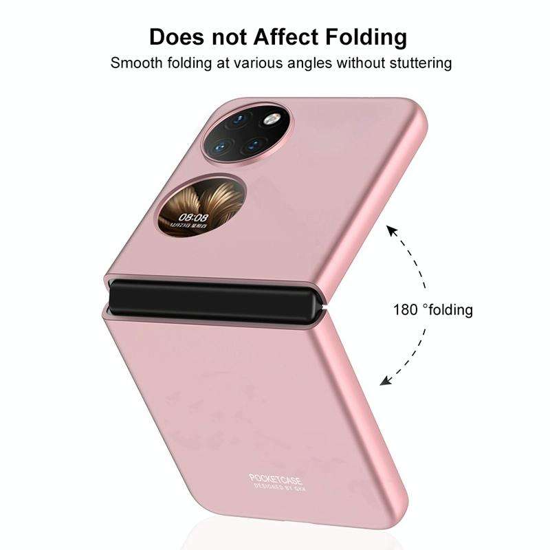 For Huawei P50 Pocket GKK Ultra-thin Full Coverage PC Phone Case(Gold)