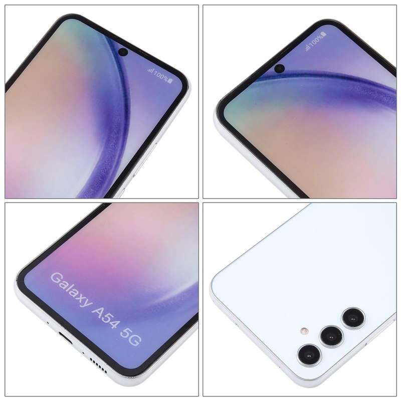 For Samsung Galaxy A54 5G Color Screen Non-Working Fake Dummy Display Model (White)