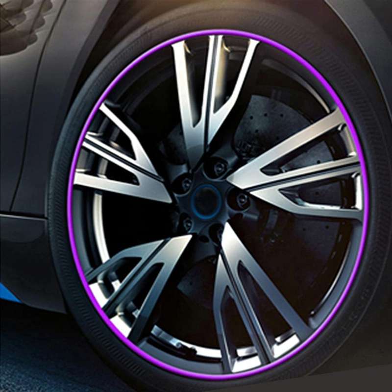 Universal Decorative Scratchproof Stickup 8M Flexible Car Wheel Hub TRIM Mouldings Decoration Str...