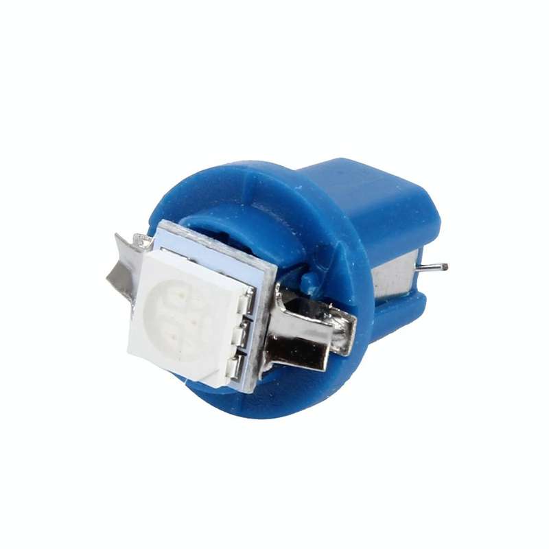 10 PCS 0.5W B8.5 Wedge Instrument Panel LED Light Dashboard Gauge Cluster Indicator Lamp Bulb(Blu...