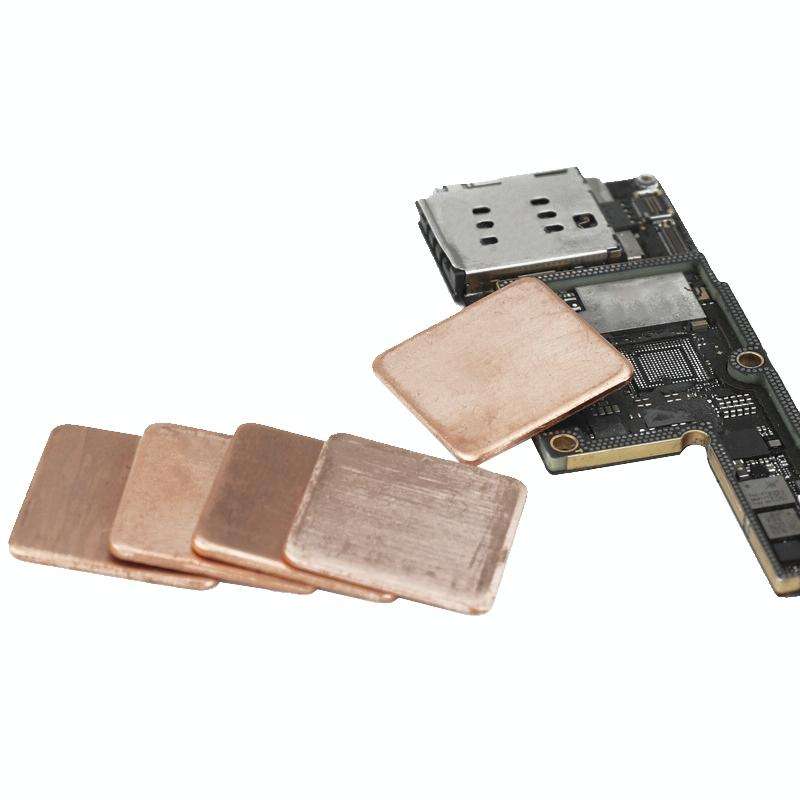 20pcs Laptop Cooling Copper Heat Sink Thermal Conductive Tabs Cell Phone Computer Graphics Card H...