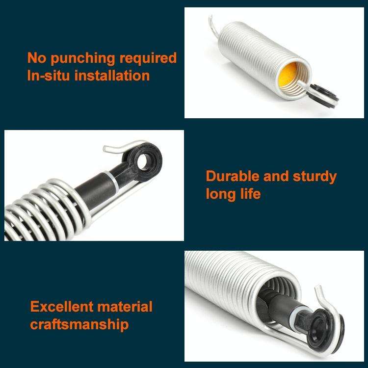 Car Left Side Trunk Lid Lift Support Shock with Tension Spring Lid for BMW F18 2010-2017, Left Dr...