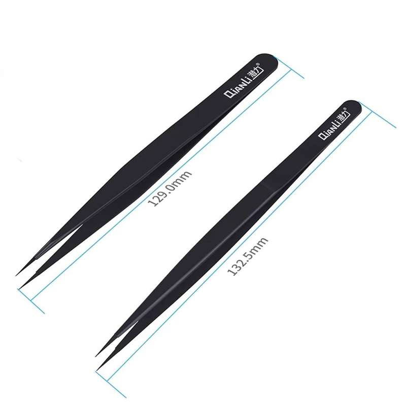 Qianli iNeezy FX-03 Stainless Steel Extra-sharp Thickened Tweezers Pointed Tweezers