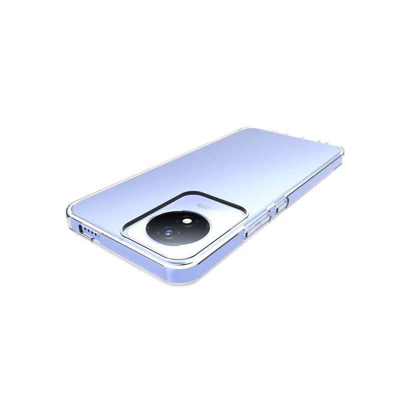 For vivo Y02 4G Waterproof Texture TPU Phone Case(Transparent)
