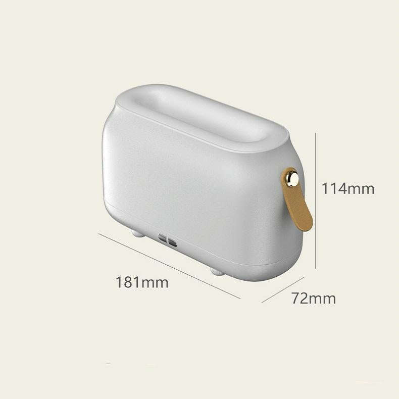 Simulation Flame Aromatherapy Humidifier Bedroom Ambient Light, Color: 3 Colors (RGB)