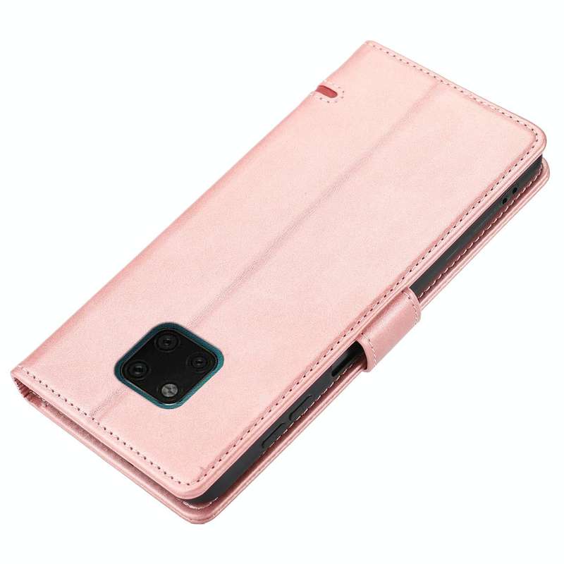 For Huawei Mate 20 Pro Classic Wallet Flip Leather Phone Case(Pink)