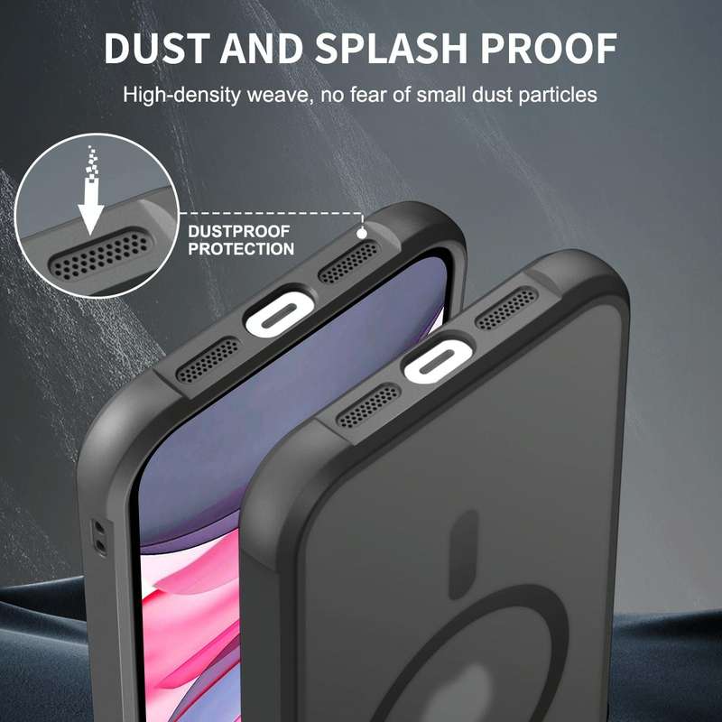 For iPhone 11 MagSafe Magnetic Phone Case(Black)