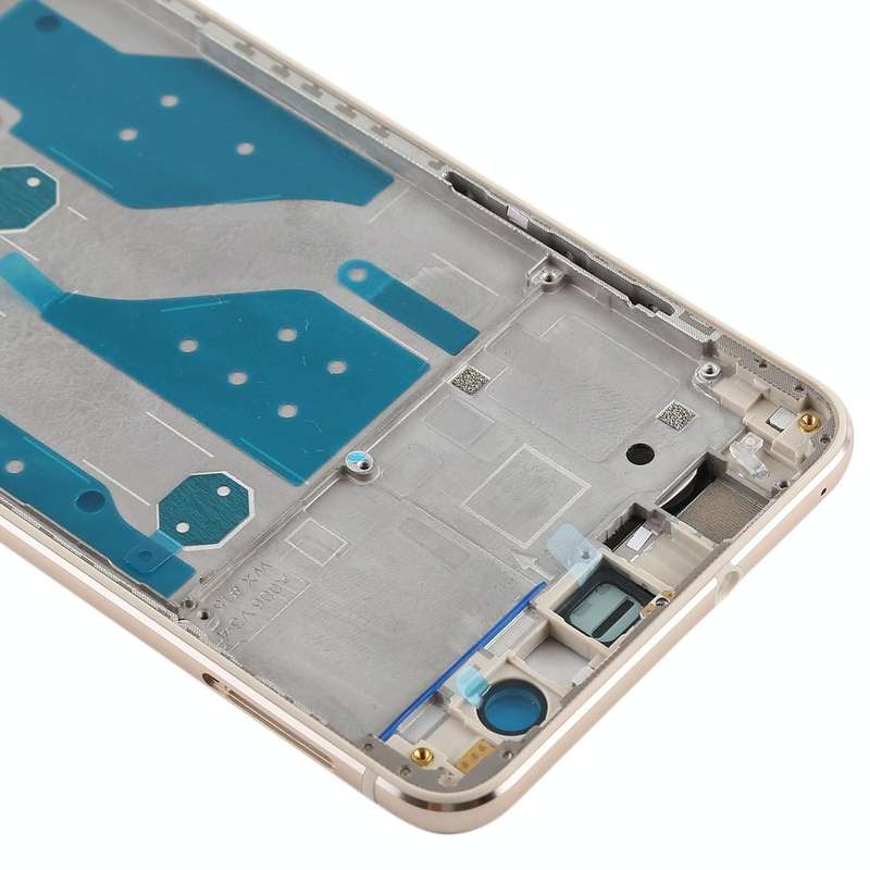 Middle Frame Bezel Plate with Side Keys for Huawei P10 Lite(Gold)