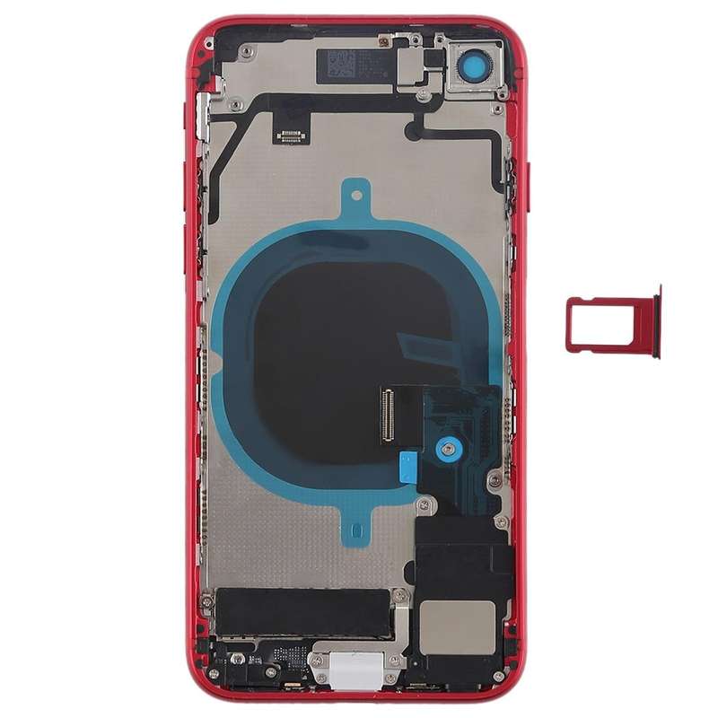 Battery Back Cover Assembly with Side Keys & Vibrator & Speaker Ringer Buzzer & Power Button + Vo...