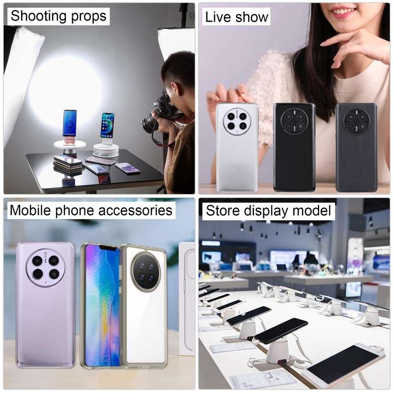 For Huawei Mate 50 Pro Black Screen Non-Working Fake Dummy Display Model(Purple)