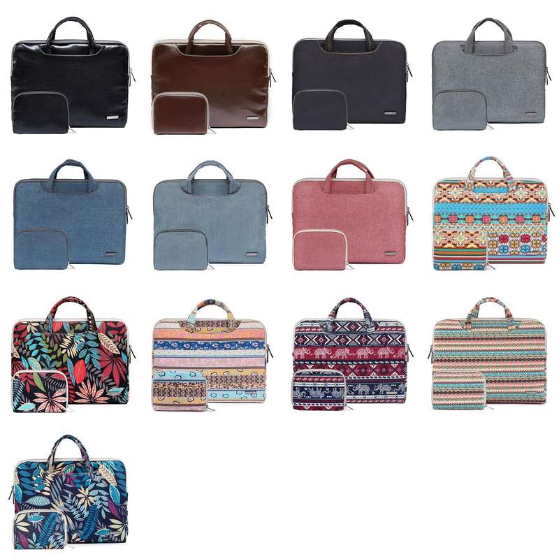LiSEN LS-116 Simple Laptop Bag Business Laptop Liner Bag, Size: 13.3 inch(Canvas Bohemia)