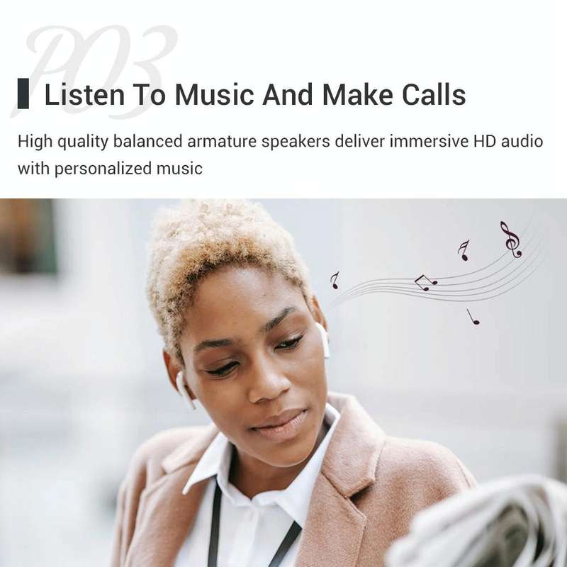 M6 Multi-country Mutual Translation Smart Bluetooth Translation Earphone Supports 127 Languages (...