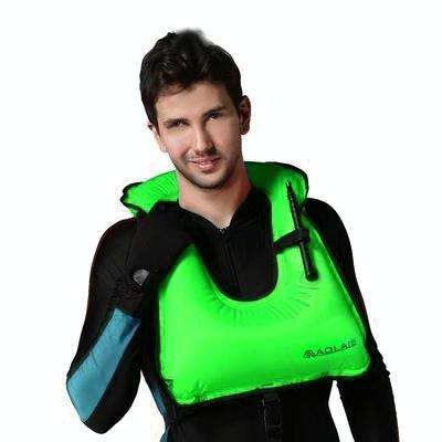 Adult Portable Snorkeling Buoyancy Inflatable Vest Life Jacket Swimming Equipment, Size:650*450mm...
