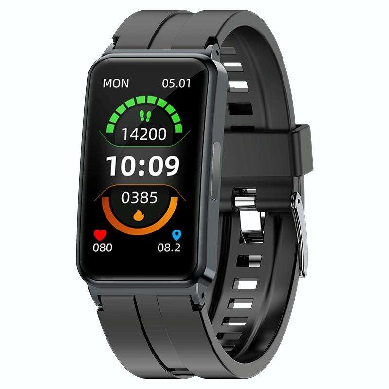 EP01 1.47 inch Color Screen Smart Watch,Support Heart Rate Monitoring/Blood Pressure Monitoring(B...