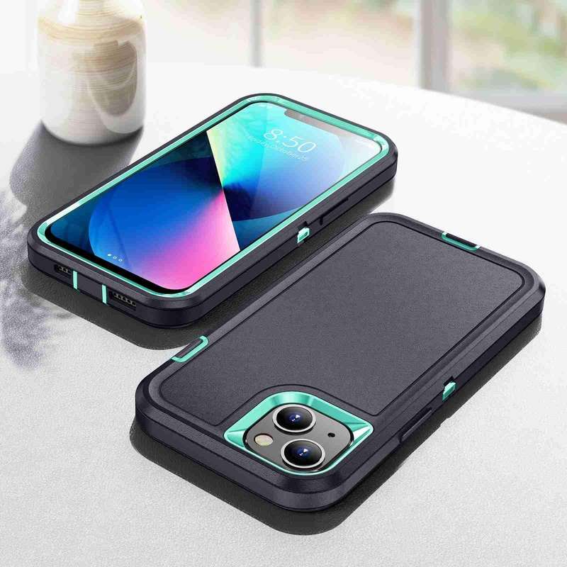For iPhone 11 Life Waterproof Rugged Phone Case(Dark Blue + Light Blue)