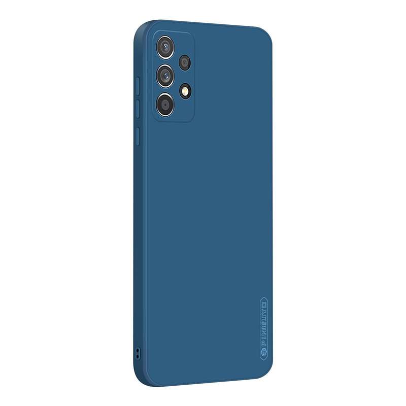 For Samsung Galaxy A53 5G PINWUYO Sense Series Liquid Silicone TPU Phone Case(Blue)