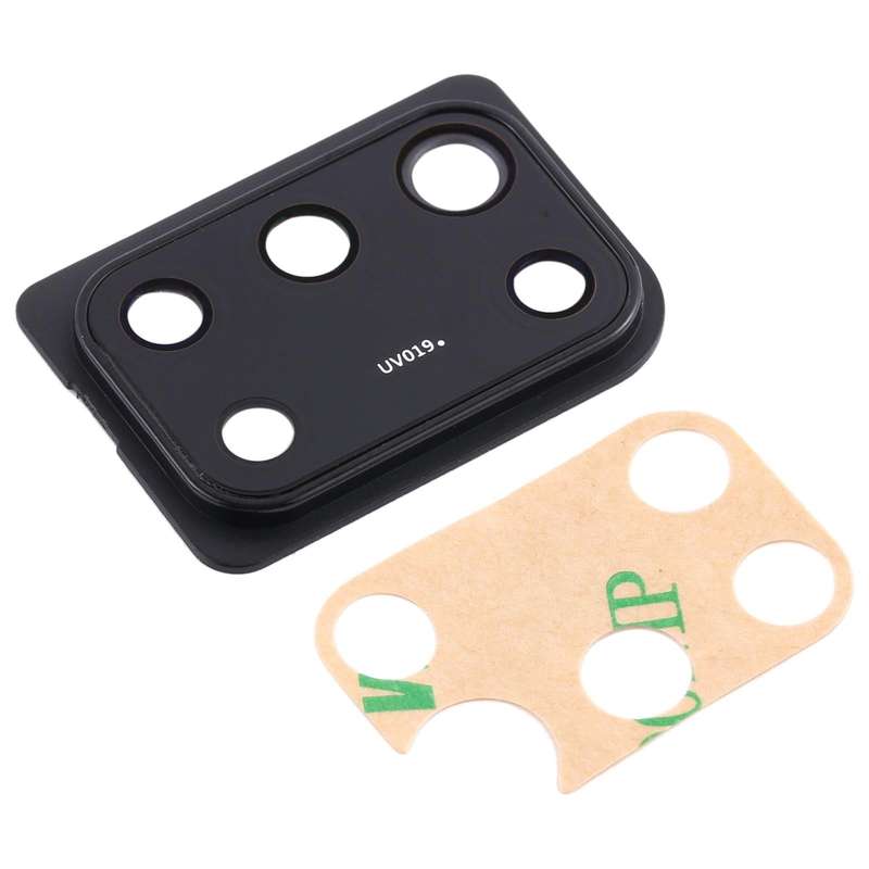 For Samsung Galaxy A31 10pcs Camera Lens Cover (Black)