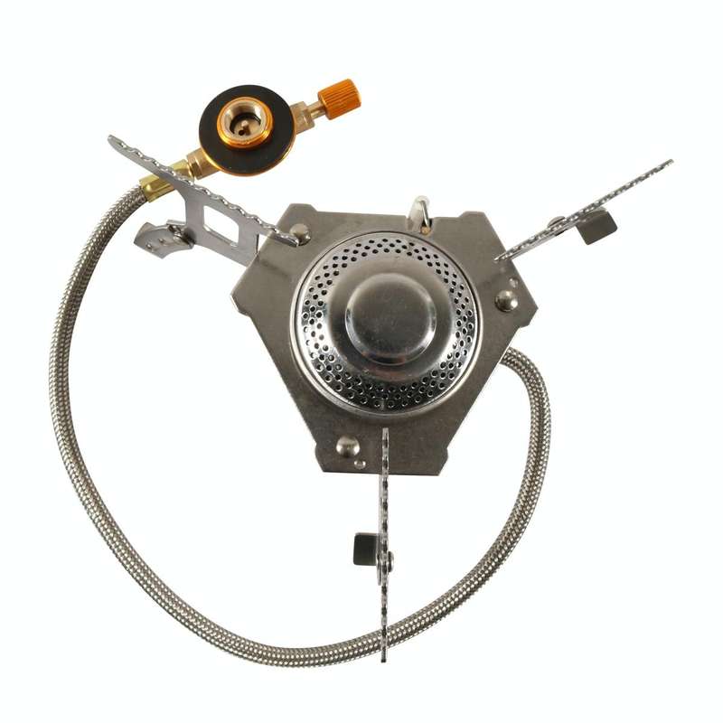 A6625-02 Portable Gas Stove Outdoor Split Burner with Lighter