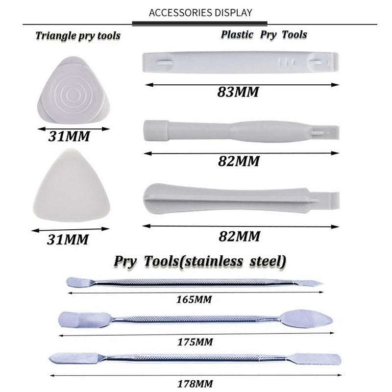 Portable Cloth Bag Mobile Phone Disassembly Maintenance Tool Multi-function Combination Tool Scre...