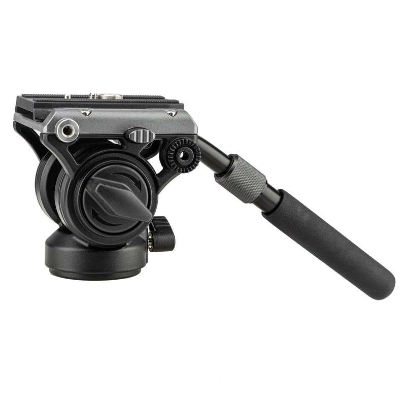 Fotopro MH-6S Aluminum Alloy Heavy Duty Video Camera Tripod Action Fluid Drag Head with Sliding P...