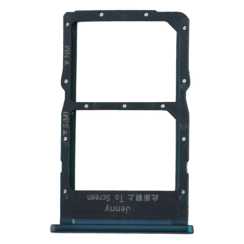 SIM Card Tray + NM Card Tray for Huawei nova 6 SE(Blue)