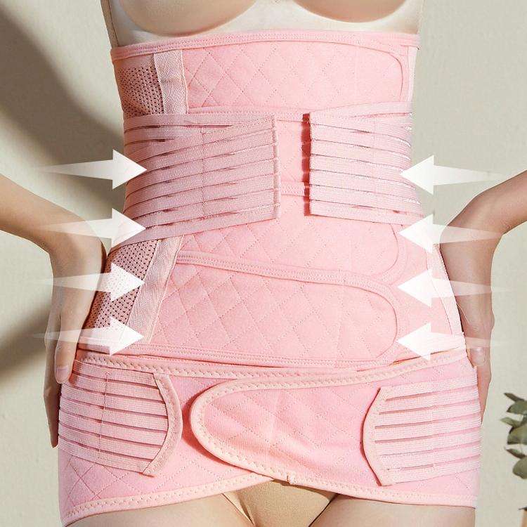 Postpartum Abdomen Belt Corset Belt Can Wear Elastic Abdomen Belt In All Seasons, Size: L(Complex...
