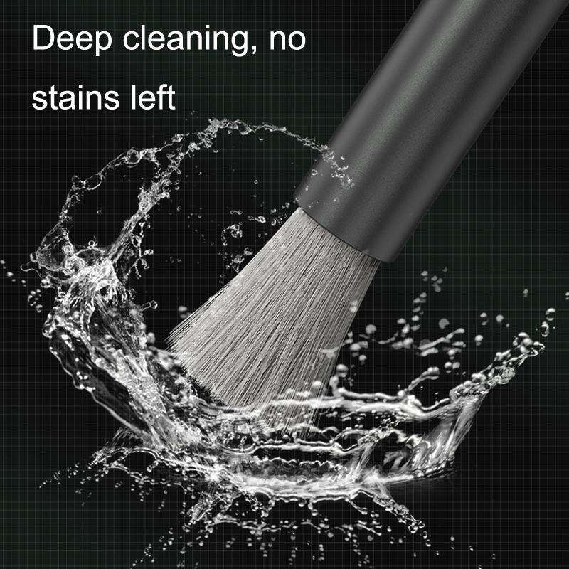 FH082 Car Air Conditioner Vent Multifunctional Cleaning Brush(Grey)