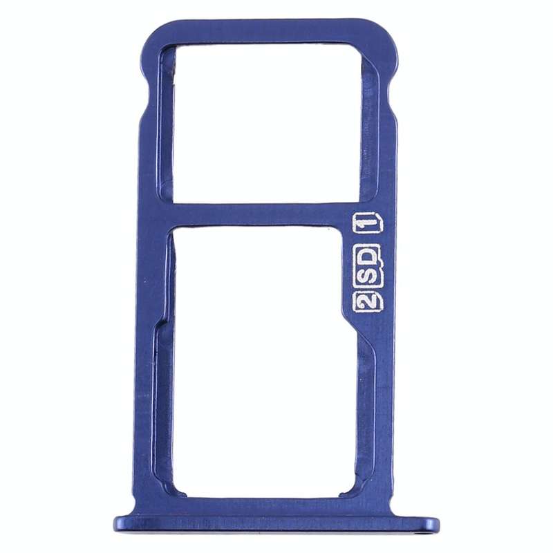 SIM Card Tray + SIM Card Tray / Micro SD Card Tray for Nokia  X7 / 8.1 / 7.1 Plus / TA-1131(Blue)