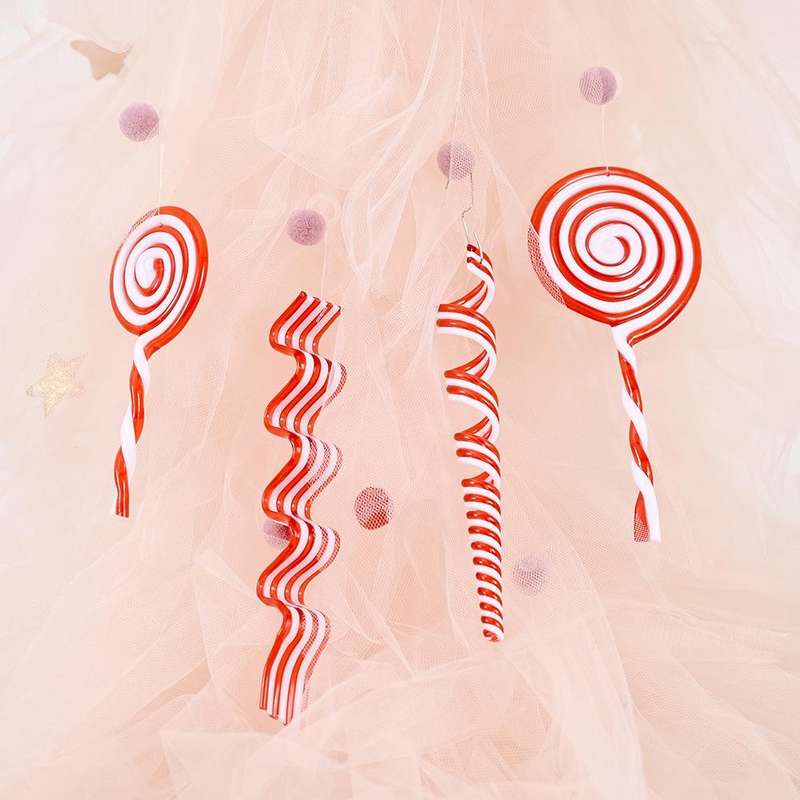 Christmas Decorations Simulation Candy Christmas Tree Ornaments, Specification: Candy Roll
