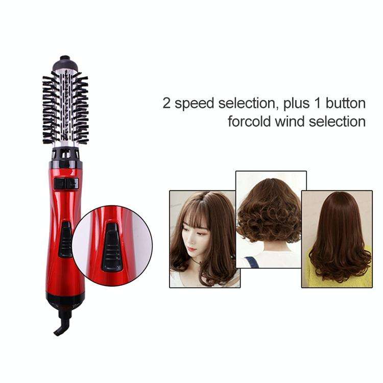 360 Degrees Rotation Electric Hair Dryer Brush Professional Hair Blow Dryer Comb Electric Hair Cu...
