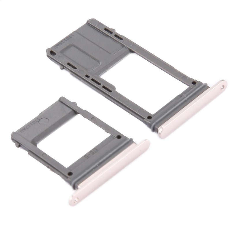 For Galaxy A5 (2017) / A520 & A7 (2017) / A720 SIM Card Tray + Micro SD Card Tray, Single Card (G...