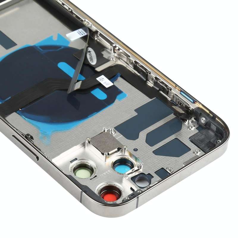 Battery Back Cover Assembly (with Side Keys & Speaker Ringer Buzzer & Motor & Camera Lens & Card ...