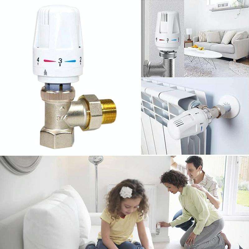 Automatic Straight Brass Articulated Ball Temperature Control Valve